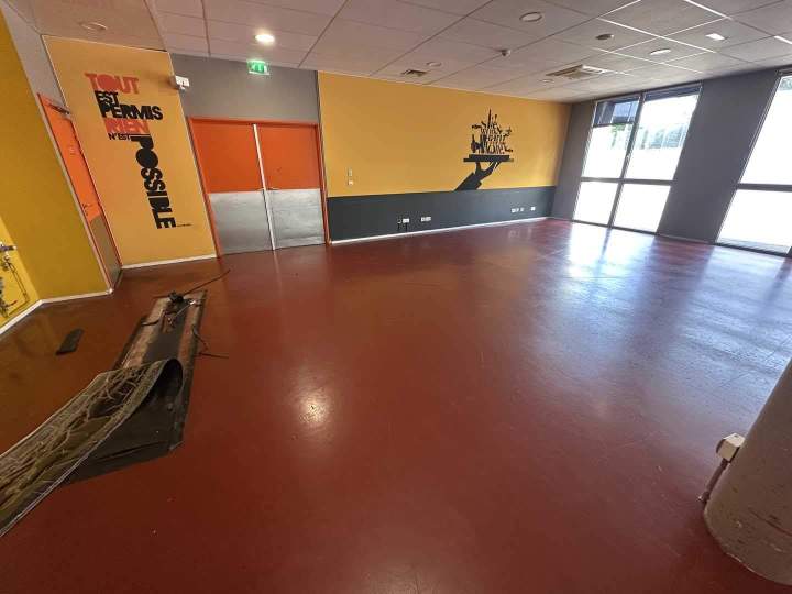 Zénith Nantes métropole rénovation sol 